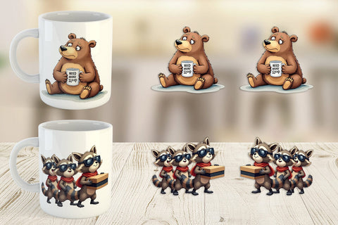Mug Wrap Black Friday Frenzy Sublimation artnoy 