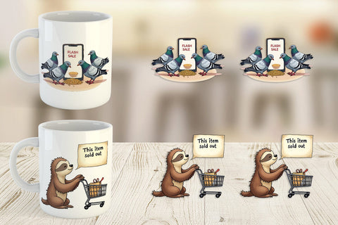 Mug Wrap Black Friday Frenzy Sublimation artnoy 