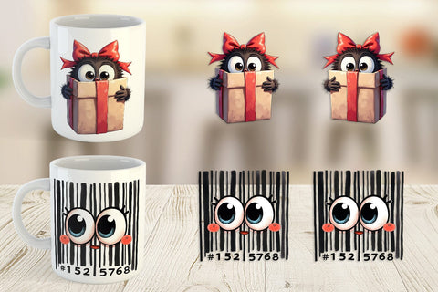 Mug Wrap Black Friday Icons Sublimation artnoy 