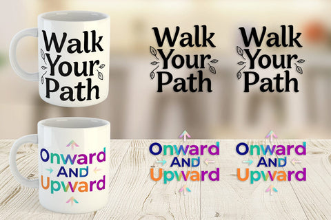 Mug Wrap Bold Action Graduation Quotes Sublimation artnoy 