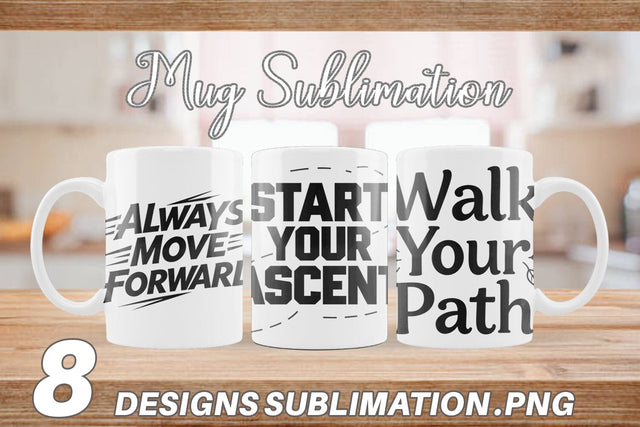 Mug Wrap Bold Action Graduation Quotes Sublimation artnoy 
