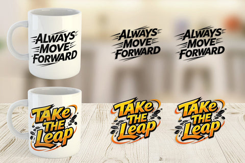 Mug Wrap Bold Action Graduation Quotes Sublimation artnoy 