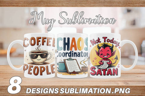 Mug Wrap Bold Sassy Quotes Sublimation artnoy 