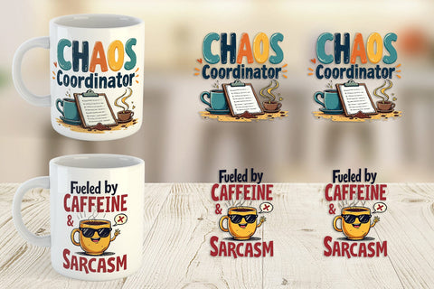 Mug Wrap Bold Sassy Quotes Sublimation artnoy 