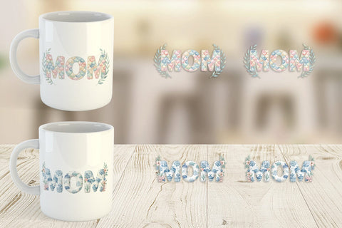 Mug Wrap Breezy Coastal MOM Nautical Sublimation artnoy 