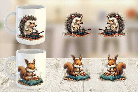 Mug Wrap Camping Grumps Sublimation artnoy 