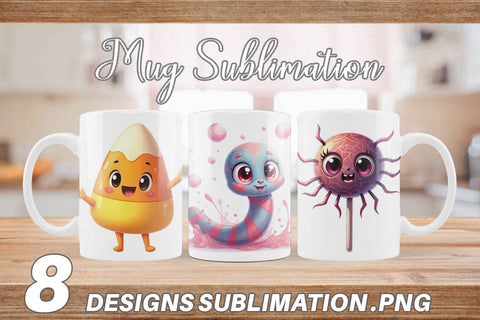 Mug Wrap Candy Surreals Sublimation artnoy 