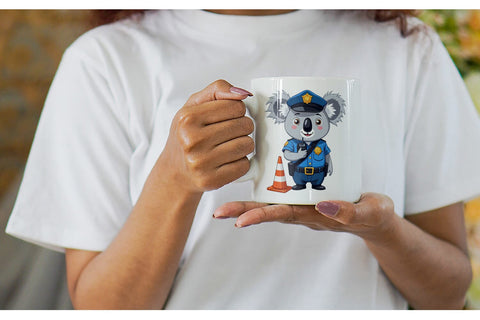 Mug Wrap Career Animals Sublimation artnoy 