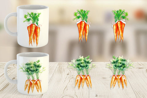 Mug Wrap Carrot Sublimation artnoy 
