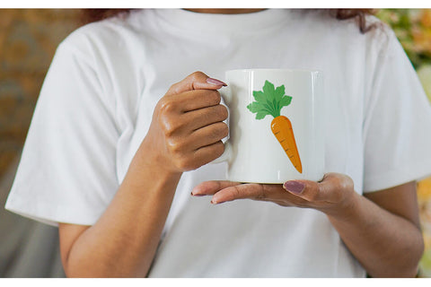 Mug Wrap Carrot Sublimation artnoy 