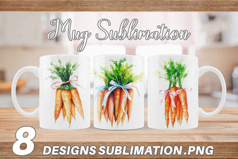 Mug Wrap Carrot Sublimation artnoy 
