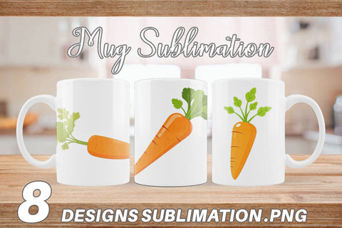 Mug Wrap Carrot Sublimation artnoy 