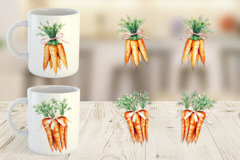 Mug Wrap Carrot Sublimation artnoy 
