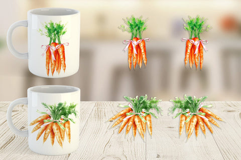 Mug Wrap Carrot Sublimation artnoy 