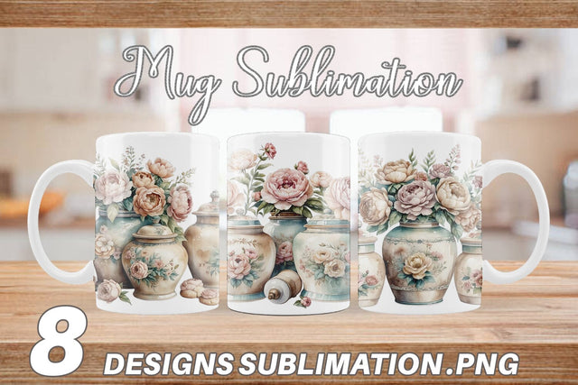 Mug Wrap Ceramic Cookie Jar Sublimation artnoy 