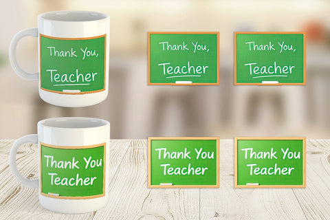 Mug Wrap Chalkboard Sublimation artnoy 