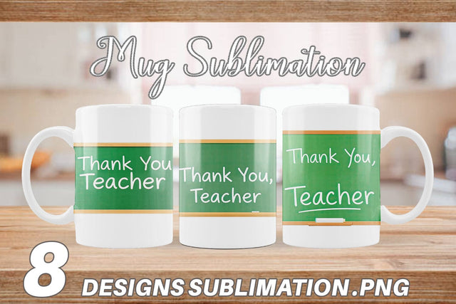Mug Wrap Chalkboard Sublimation artnoy 