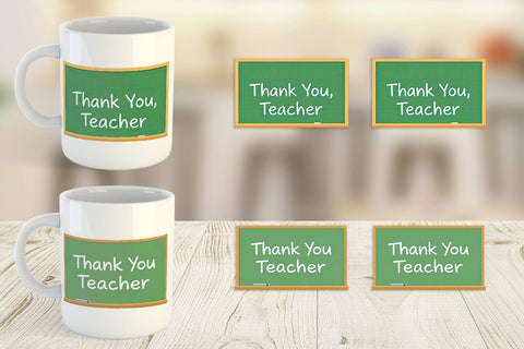 Mug Wrap Chalkboard Sublimation artnoy 