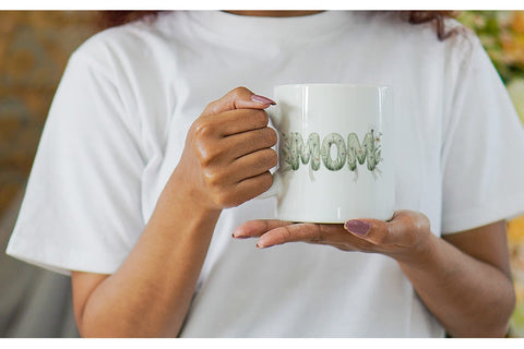 Mug Wrap Cheerful Picnic MOM Gingham Sublimation artnoy 
