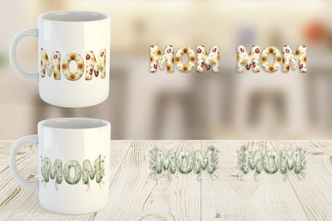 Mug Wrap Cheerful Picnic MOM Gingham Sublimation artnoy 