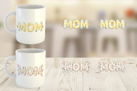 Mug Wrap Cheerful Picnic MOM Gingham Sublimation artnoy 