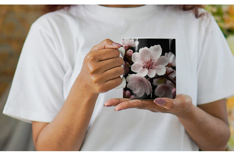 Mug Wrap Cherry Blossom Sublimation artnoy 