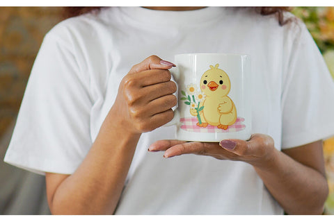 Mug Wrap Chicken Picnic Day Sublimation artnoy 