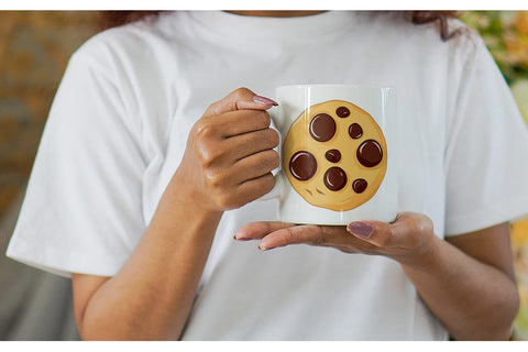 Mug Wrap Chocolate Chip Cookie Sublimation artnoy 