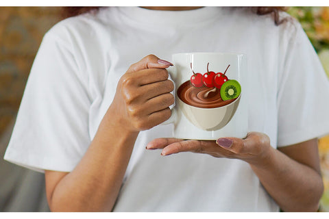 Mug Wrap Chocolate Fondue Sublimation artnoy 