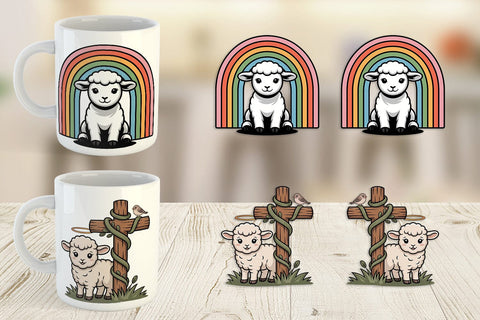 Mug Wrap Christian Vintage Sublimation artnoy 