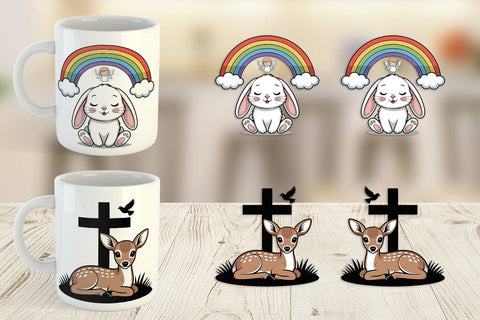 Mug Wrap Christian Vintage Sublimation artnoy 