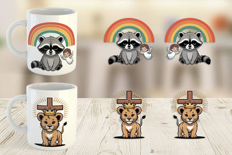 Mug Wrap Christian Vintage Sublimation artnoy 