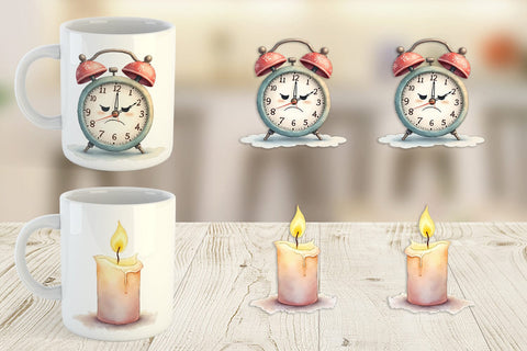 Mug Wrap Christmas Burnout Sublimation artnoy 