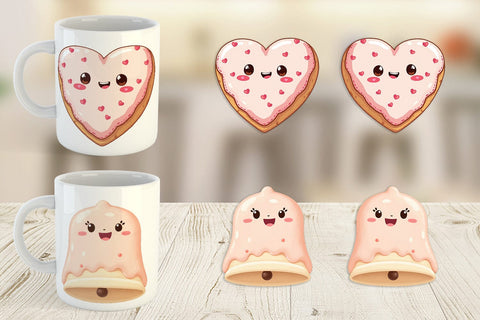 Mug Wrap Christmas Cookies Sublimation artnoy 