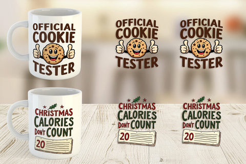 Mug Wrap Christmas Diet Dropout Quotes Sublimation artnoy 