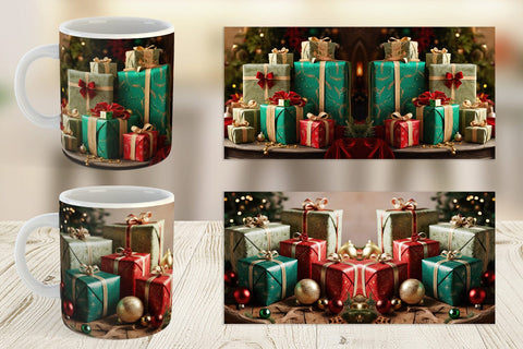 Mug Wrap Christmas Gift Sublimation artnoy 