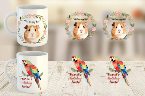 Mug Wrap Christmas Pet Sarcasm Sublimation artnoy 