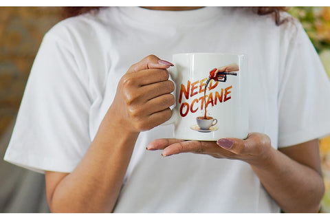 Mug Wrap Coffee Skull Humor Sarcastic Quotes Sublimation artnoy 