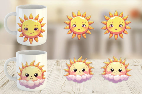 Mug Wrap Cool Soul Sun Sublimation artnoy 