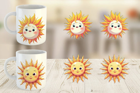 Mug Wrap Cool Soul Sun Sublimation artnoy 