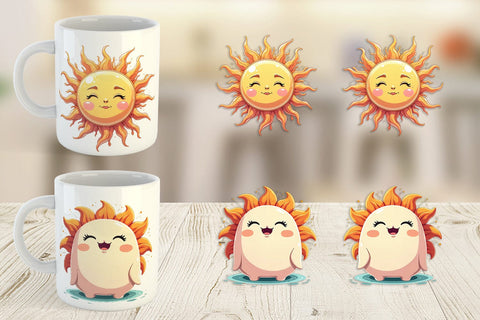 Mug Wrap Cool Soul Sun Sublimation artnoy 