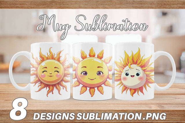Mug Wrap Cool Soul Sun Sublimation artnoy 
