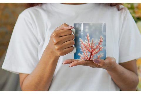 Mug Wrap Coral Charm Sublimation artnoy 