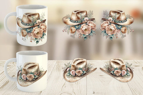 Mug Wrap Cowboy Decor Sublimation artnoy 