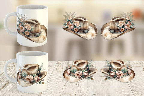 Mug Wrap Cowboy Decor Sublimation artnoy 