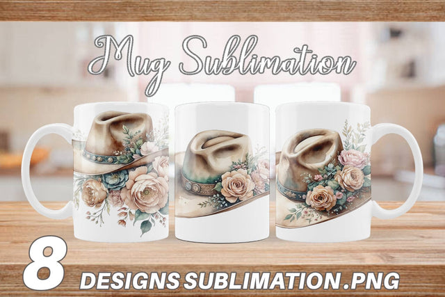 Mug Wrap Cowboy Decor Sublimation artnoy 
