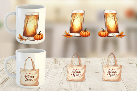 Mug Wrap Cozy Autumn Home Office Sublimation artnoy 