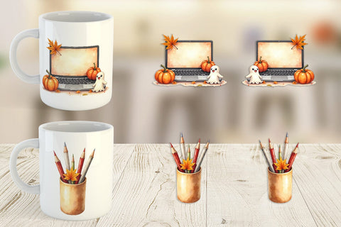 Mug Wrap Cozy Autumn Home Office Sublimation artnoy 