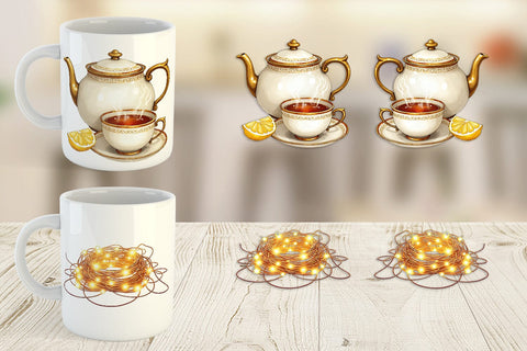 Mug Wrap Cozy Christmas Sublimation artnoy 