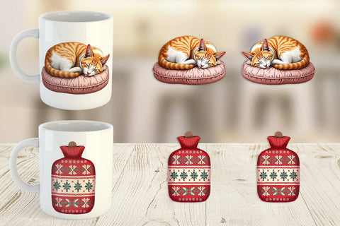 Mug Wrap Cozy Christmas Sublimation artnoy 